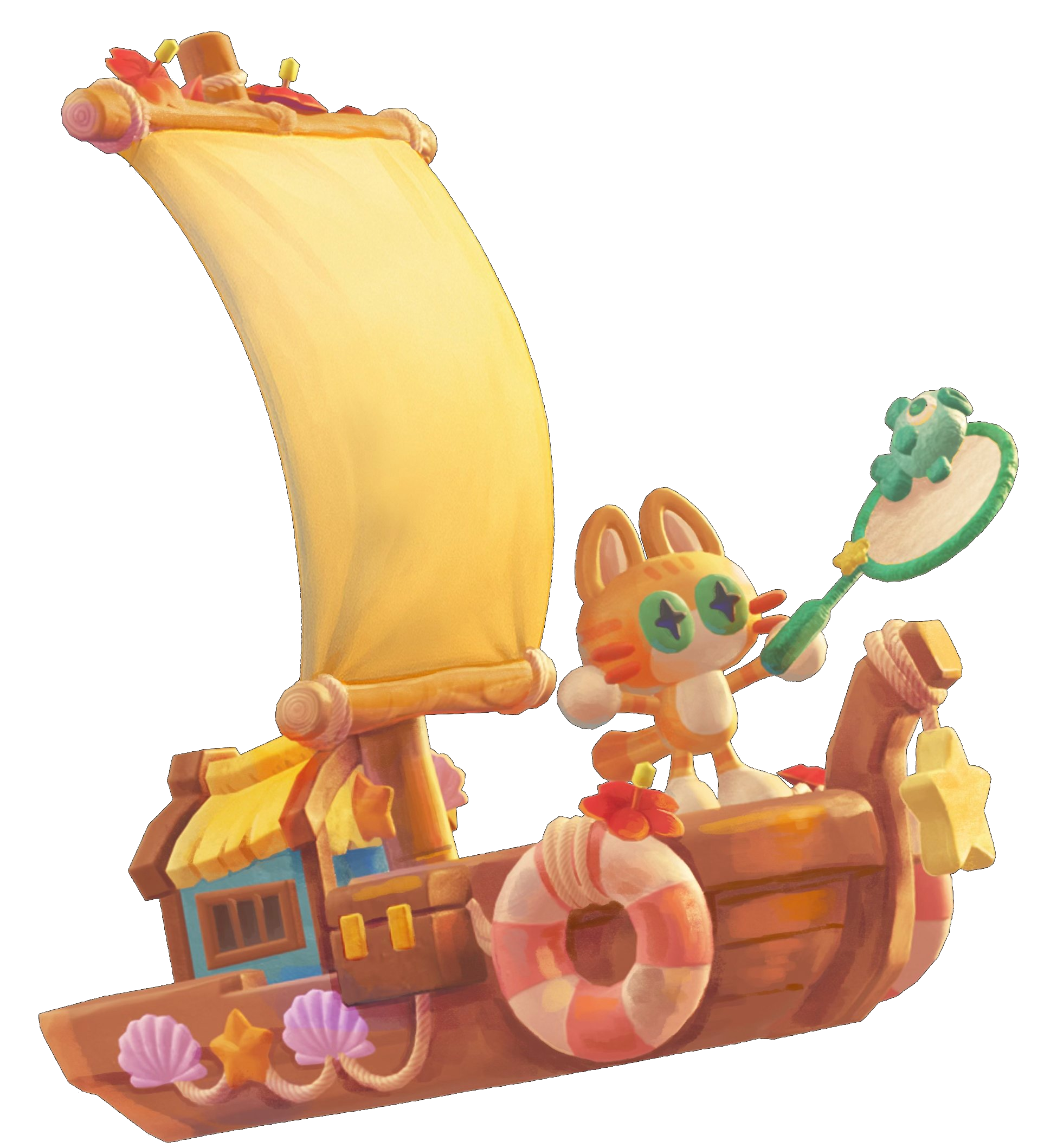 貓咪船長角色 / Captain Cat character